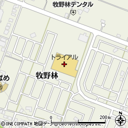 スーパーセンタートライアル滝沢店周辺の地図