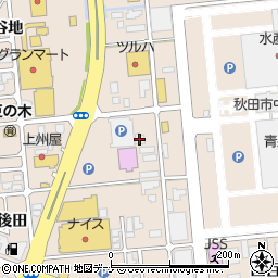 昇運輸有限会社秋田営業所周辺の地図
