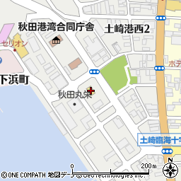 セブンイレブン秋田セリオンタワー前店周辺の地図
