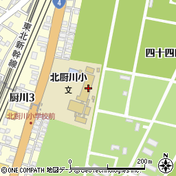 盛岡市立北厨川小学校周辺の地図