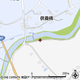 先達川周辺の地図