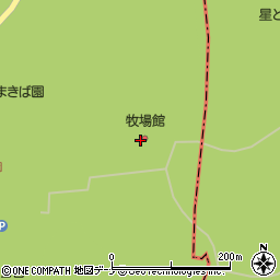 牧場館ジンギスカン食堂周辺の地図