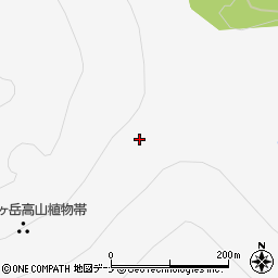 駒ケ岳周辺の地図