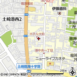 秋田港ロータリークラブ周辺の地図