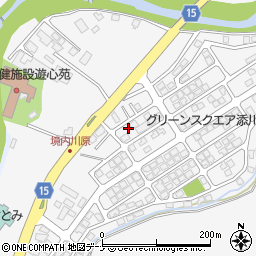 秋田県秋田市添川地ノ内97-23周辺の地図