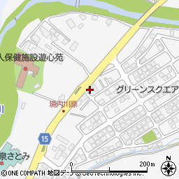 秋田県秋田市添川地ノ内97-34周辺の地図