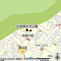 谷地頭治療院周辺の地図