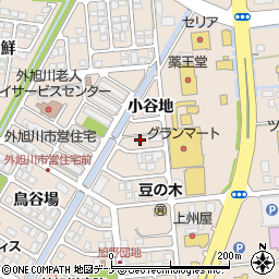 秋田県秋田市外旭川小谷地146周辺の地図