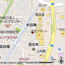 秋田県秋田市外旭川小谷地148周辺の地図