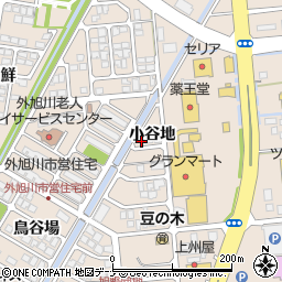 秋田県秋田市外旭川小谷地133-5周辺の地図
