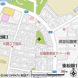 松園東児童公園周辺の地図