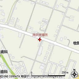 岩手県交通株式会社　滝沢営業所周辺の地図