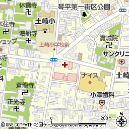 秋田県秋田市土崎港中央4丁目4-32周辺の地図