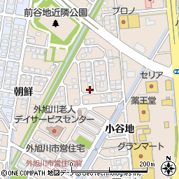 秋田県秋田市外旭川小谷地122周辺の地図