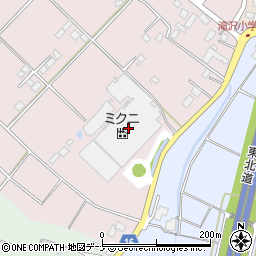 株式会社ミクニ　盛岡工場周辺の地図