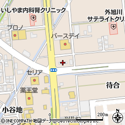 三菱商事エネルギースーパーセルフサコーＳＳ周辺の地図