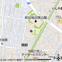 秋田県秋田市外旭川前谷地52-2周辺の地図