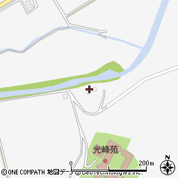 秋田県秋田市添川矢坂1周辺の地図