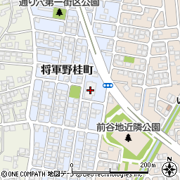 ネオス秋田営業所周辺の地図