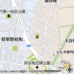 秋田県秋田市外旭川前谷地38-3周辺の地図