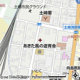 秋田県秋田市土崎港西3丁目周辺の地図