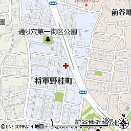 セジュール桂町周辺の地図