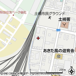 秋田県秋田市土崎港西3丁目14周辺の地図
