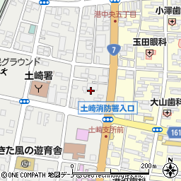 秋田県秋田市土崎港西4丁目1周辺の地図