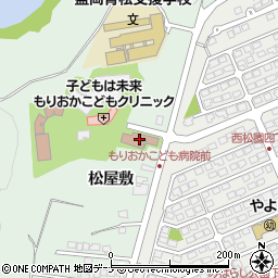 ことりさわ学園周辺の地図