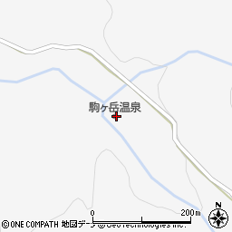 駒ヶ岳温泉周辺の地図