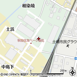 秋田県秋田市土崎港古川町古川添下27周辺の地図