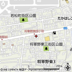 株式会社鶴見製作所　秋田営業所周辺の地図