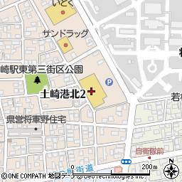 サンデー秋田自衛隊通店周辺の地図