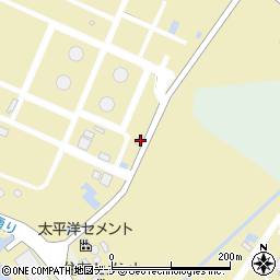秋田県秋田市土崎港相染町土浜61周辺の地図