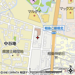 秋田県秋田市土崎港西5丁目12周辺の地図