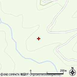 岩手県宮古市田老鈴子沢周辺の地図