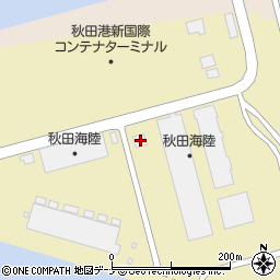 秋田県秋田市土崎港相染町大浜12周辺の地図