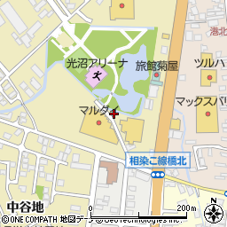 秋田県秋田市土崎港相染町（家ノ下）周辺の地図