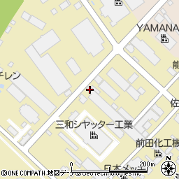 押入れ産業　秋田東邦店周辺の地図