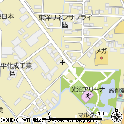 株式会社青工　秋田支店周辺の地図