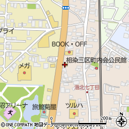 カレーハウスＣｏＣｏ壱番屋秋田土崎店周辺の地図