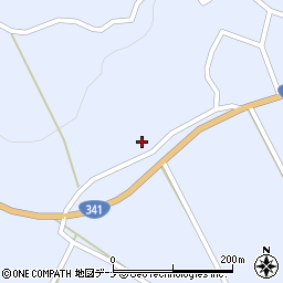 秋田県仙北市田沢湖田沢道目木14周辺の地図