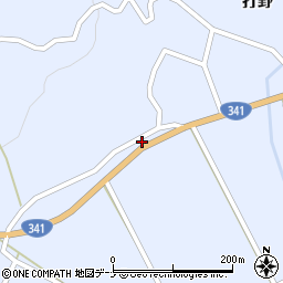 秋田県仙北市田沢湖田沢道目木21周辺の地図