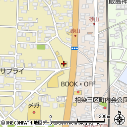 秋田県秋田市土崎港相染町（街道下）周辺の地図