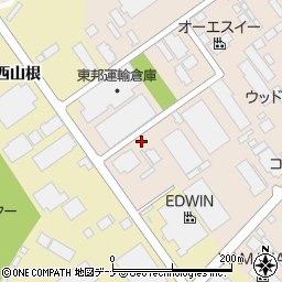 秋田中央トランスポート株式会社　秋田営業所周辺の地図
