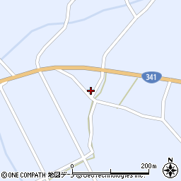 秋田県仙北市田沢湖田沢田沢々口124周辺の地図