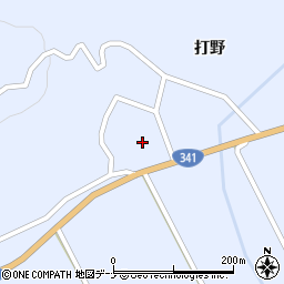 秋田県仙北市田沢湖田沢周辺の地図