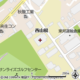 秋田三八五流通株式会社　引越センター周辺の地図