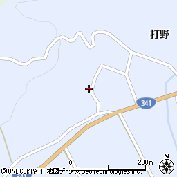 秋田県仙北市田沢湖田沢道目木23-2周辺の地図