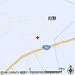 秋田県仙北市田沢湖田沢道目木53周辺の地図